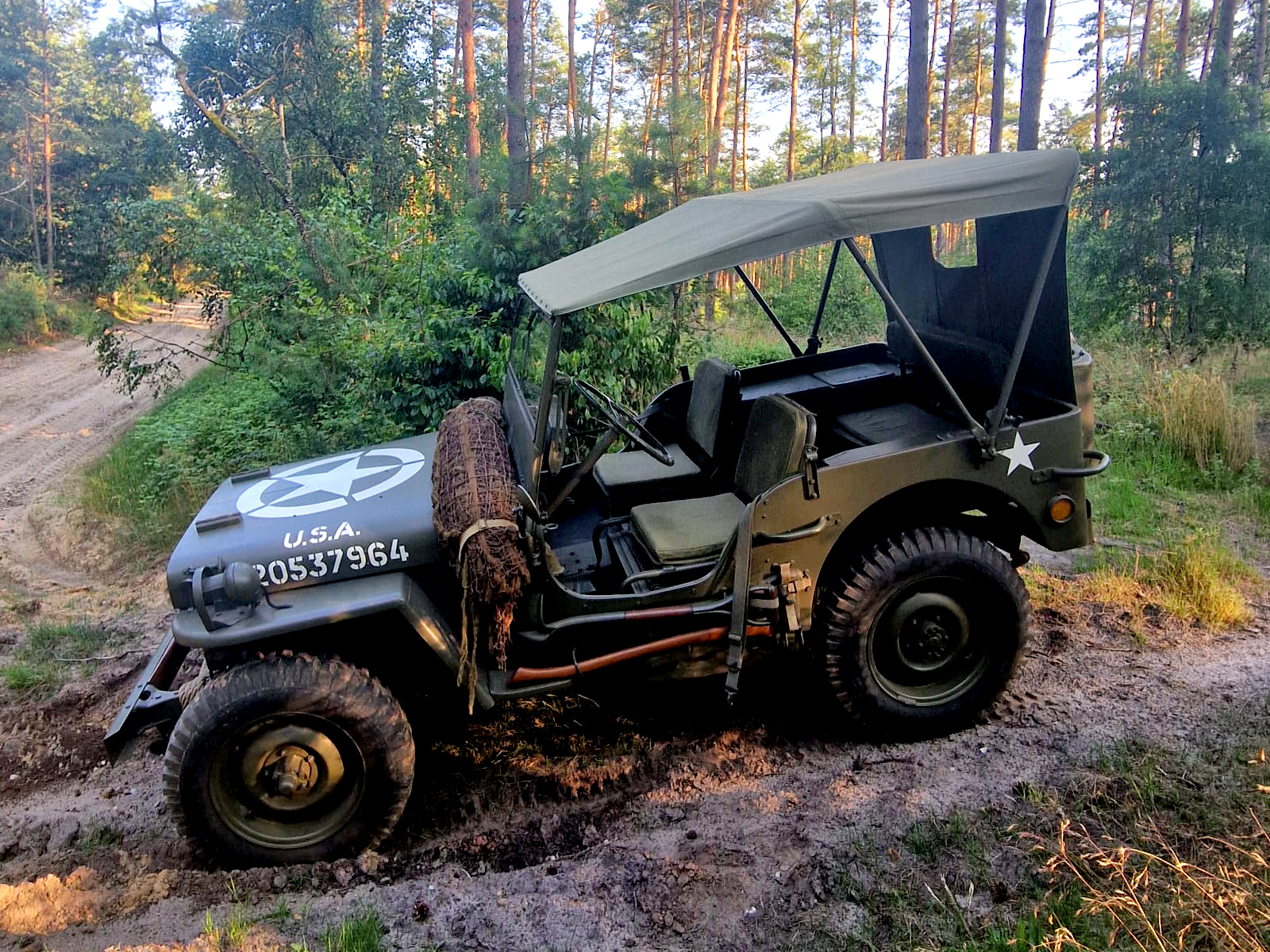 US Army Jeep Ford GPW 1944 film vehicle rental